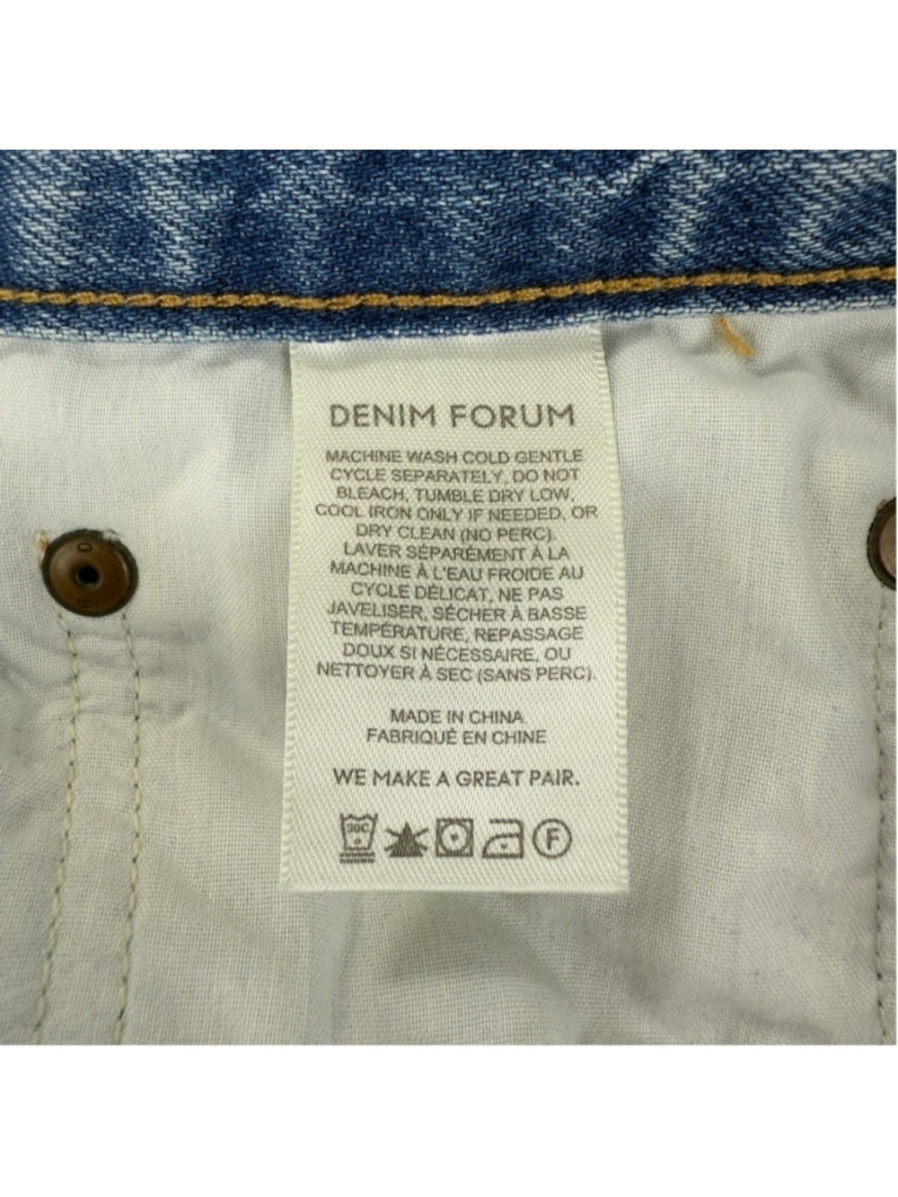 Denim Forum The Joni High Rise Loose Jeans Women's Size 31x28 - Picture 9 of 13